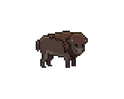 Brown Fluffy Bison Baby.png