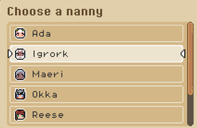 Choosing a nanny
